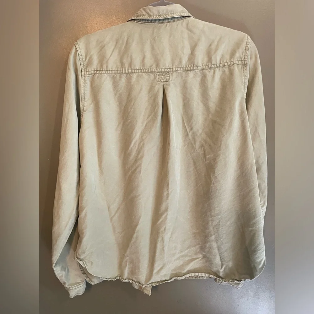 Universal thread button down shirt olive green utility size XL - Picture 4 of 4